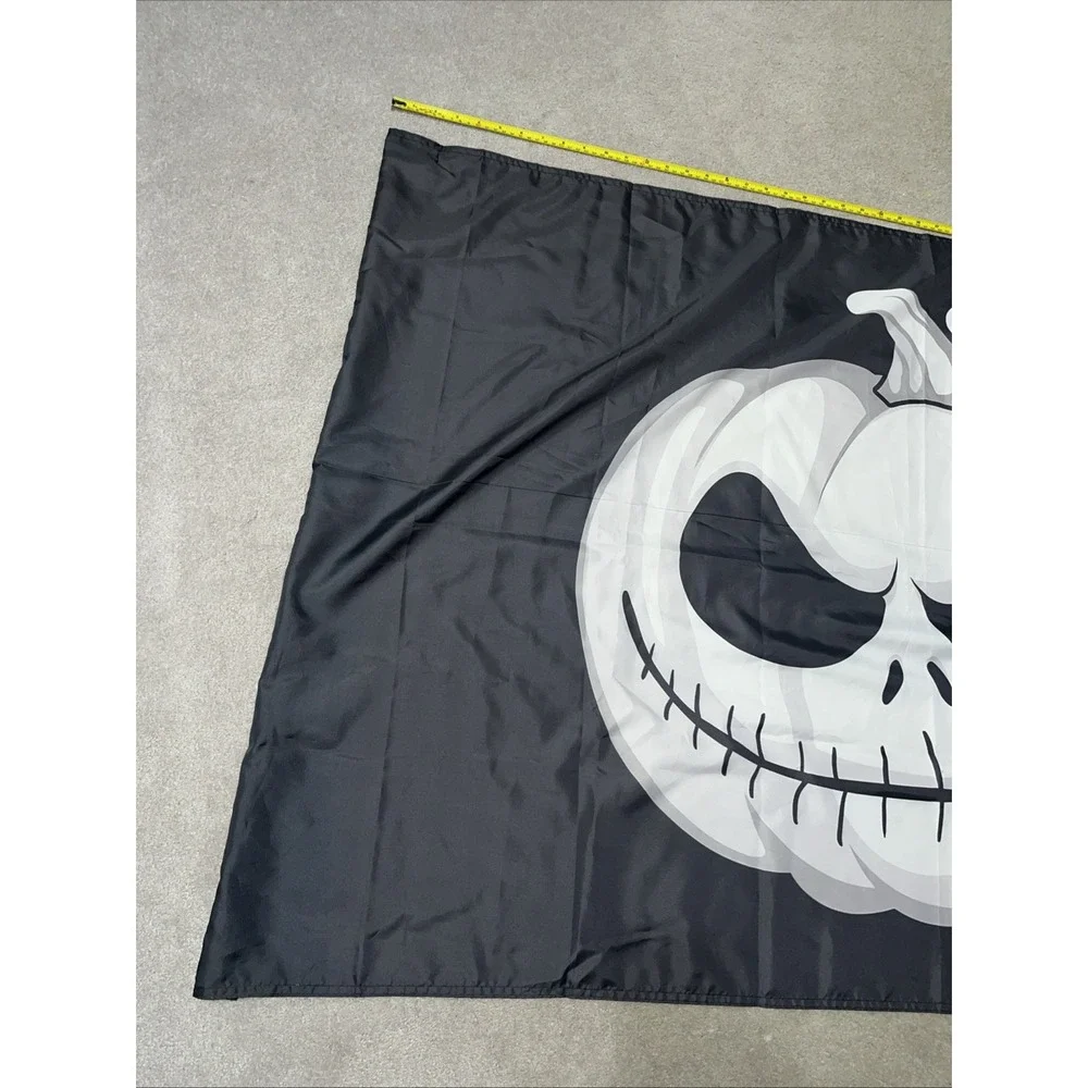 Halloween Flag Outdoor Double Sided Scary Halloween Pumpkin Tapestry‎ Big Decor